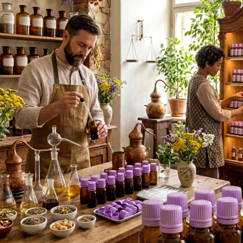 Sticlute pentru uleiuri esentiale si tincturi